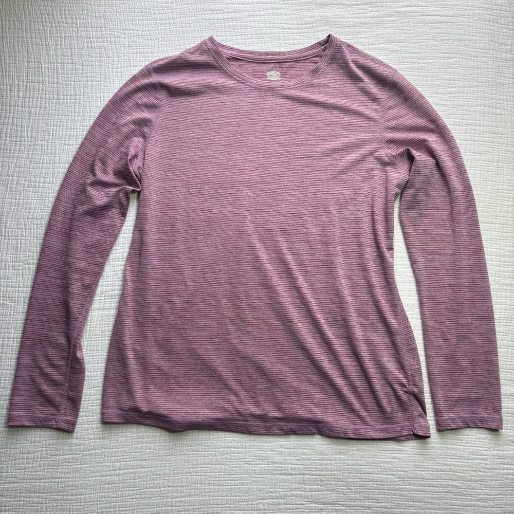 Athletic Works Women's Long Sleeve Tee - Purple